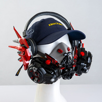HANDCRAFT series-MR C (chicken) technology mecha wireless Bluetooth headset cyberpunk wind IN model