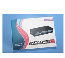 15-2CF VGA switcher 2 in 1 out 2 ports manual monitoring DVR display sharing two-way switching