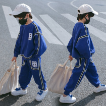 Childrens clothing boys spring clothing suit suits handsome gas spring autumn season sportswear 2022 new trendy fried street big boy
