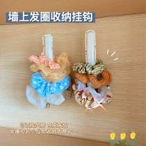 Hair ring storage hook Powerful multi-functional non-perforated universal dormitory entrance entrance bathroom head rope shelf