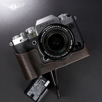 Spot TP Original leather Fuji XT4 Holster Camera Bag xt4 Protective Case Camera case Handle Handmade Cowhide