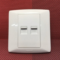 Rogrand phone computer socket voice network socket RJ11 RJ45 brain socket White Type 86