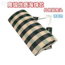 Te Beach sleeping chair sleeping chair lounge pillow sleeping nap S chair sand folding chair sponge pillow encrypted Srin lean