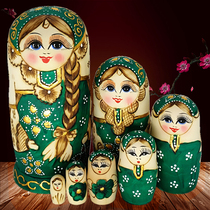 Cover Va Russia 7 Floors Ethnic Characteristics Handicrafts Pure Handmade Children Gift Creative Pendulum