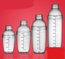 Snow Cup hand-cranked pot with scale milk tea shop supplies equipment Special tool 700ml shaker set shaking Cup