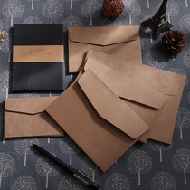 Retro European Envelope Small Large Chinese Antique Style Creative Beautiful Wedding Invitation Kraft Paper Tournament Bag
