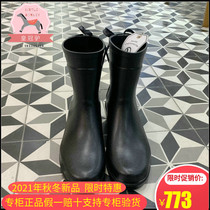 Autumn Winter 2021 AIGLE AIGLE counter MS JUL BOT LAC ladies handmade rain boots 84769