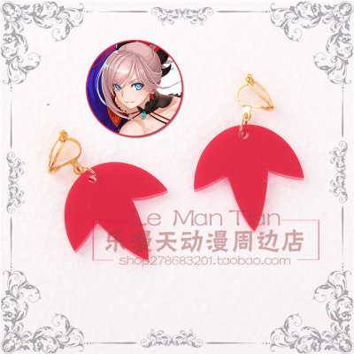 taobao agent Free shipping Fate Grand Order FGO Miyamoto Museum Tibetan headwear earrings COSPLAY props