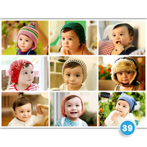 No. 39 cute baby poster wall sticker baby poster baby poster beautiful baby poster prenatal education fetal education wall chart