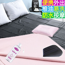 Adult sex toys love love waterproof push oil massage sheets bed mat sm outdoor car shock field battle