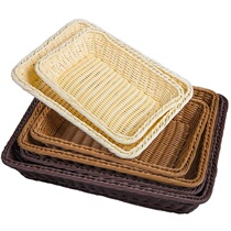 Fruit shop fruit frame shelf rattan pile basket display basket Supermarket vegetable display basket fresh frame bread