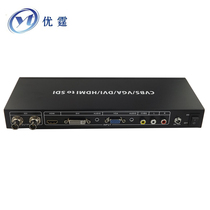 Uto AV VGA DVI HDMI to SDI Converter ALL to SDI Scaler Converter