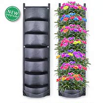 Richoose Vertical Hanging Garden Planter with 7 Pock