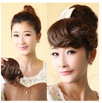  Wig film invisible female Korean fake bangs curly hair wig bangs film fake Liuhai oblique bangs film fake Liuhai without trace