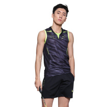 2020 new badminton suit short sleeve top suit men summer breathable quick dry tennis air volleyball training suit
