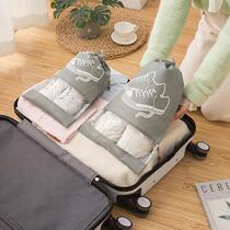 Shoe storage bag portable travel drawstring pocket clothes clothing dust bag travel shoe cover shoe bag