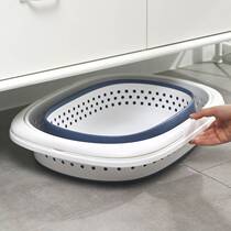 Dirty clothes baskets for foldable bathroom laundry clothes large collection basket artifact