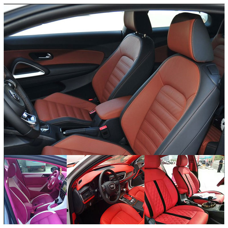 A3A4Q3Q2 Jetta Golf 7 Lingdu Civic Vehicle Seat Full Pack Leather Seat Cover Modified and Customized