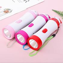 Flashlight cute students children rechargeable cartoon cute toys children carry small portable girls students