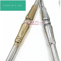 Yunyi stainless steel water rising stair column Decorative column handrail Balcony guardrail accessories 25 pipe water rising column