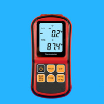 GM1312 Industrial Thermometer Digital Electronic Test Gauge Die Surface Thermocouple Contact Point Thermometer