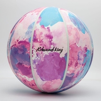 Basketball adult game No 7 No 5 Kindergarten childrens students test No 6 womens soft leather wear-resistant lanqiu