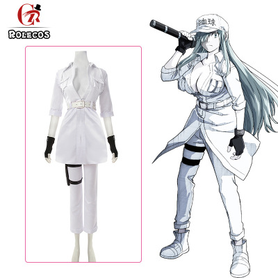 taobao agent Uniform, wig, cosplay, white clothing