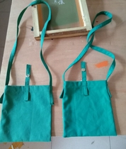 Single shoulder shoulder bag custom metal buckle canvas bag custom printing logo cotton bag shopping bag simple small bag