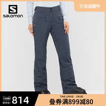 salomon salomon women ski pants winter New outdoor sweatpants Waterproof warm and windproof
