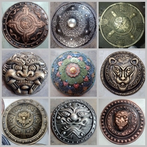 Imitation of ancient Chinese soldier shield costume performance shooting props General Bar secret room setting weapon prop shield