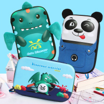 New 3D dinosaur stationery box for boys Panda pencil bag for primary school students stationery pencil box School supplies Childrens gifts