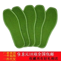 Hualong military training supplies military green cotton insoles men and women sweat-absorbing breathable deodorant insoles cotton military insoles