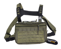  Portable belly chest hanging bag Front chest bag modeling chest bag Accessory bag Cordura fabric TC0185