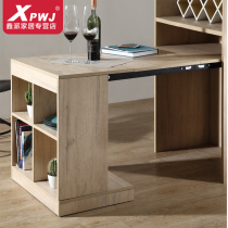 Omo multifunctional telescopic dining table turn down folding invisible table hardware accessories hidden rail desk wine cabinet track