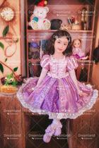 (Spot) Dreamland bunched leaves homemade Rapunzel princess Lepe dress year old dress