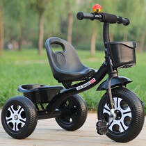  Three-wheeled bicycle childrens lightweight ultra-light girl child stroller bicycle baby 3-wheeled car multi-function