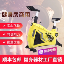 Commercial home gym spinning bike new bumblebee transformers fully enclosed silent belt exercise