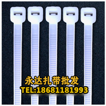 Yongda Plastic Direct Sale 3*4*5*8*10 * Self-locking Bundle Wire Nylon Tie Black White