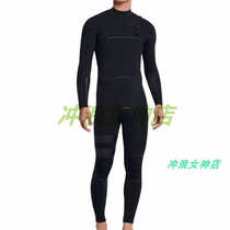 hurley 3 2mm surf cold clothes wet clothes wetsuit diving suit snorkeling deep diving thick warm winter Man body