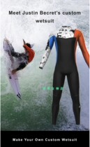 Premium custom Billabong3mm and 4mm full body surf cold suit wet suit wetsuit wet suit wetsuit winter warm man