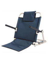 Bed back chair bed paralyzed patient foldable backrest bracket elderly rehabilitation care products back cushion