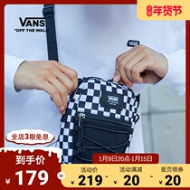 (New Years Day) Vans Fans official black and white chess board street style men and women couples oblique span bag