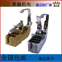Imported copper brush holder 10 dual core brush holder 12 5 16 20 25 32Z4 DC motor carbon brush