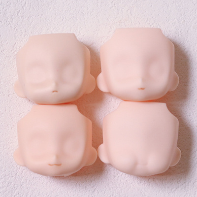 taobao agent Significant face meow bun GSC clay blank face, special rare face OB11 folding mold white muscle