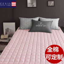 Anti-mite cotton mattress pad quilt 1 5 meters mat double household thickened mattress protection pad padded futon non-slip