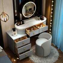 Dressing table 2021 new bedroom modern simple makeup table light luxury premium style makeup table small ins style