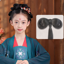 Cute costume modeling Joker Hanfu wig girl ancient style jewelry suit daily hair bag bun