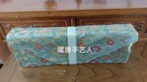 Tibetan Buddhist scriptures clip Tibetan satin pattern handmade bag special Buddhist scripture bag
