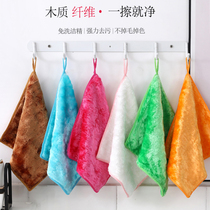 Dishwashing cloth kitchen magic rag housework cleaning lazy people thickened hands do not lose hair to oil water washing dishes towel