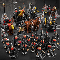 Lego Qin Dynasty building blocks third-party Qin Shihuang Empire ancient soldiers minifigure assembly toys Puzzle force boy small